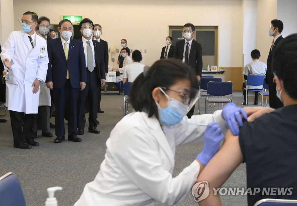 일본, 코로나 백신 공급 부족에 접종 차질 가능성