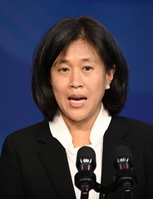 대만계 미국인인 캐서린 타이(45) 미국 무역대표부 대표. / 사진=연합뉴스