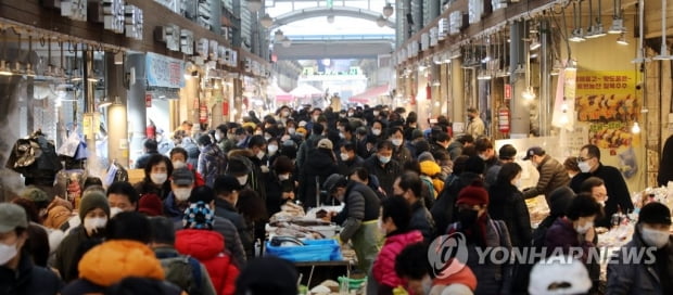 설 앞둔 전통시장 북적…유명 관광지 등 나들이 발길