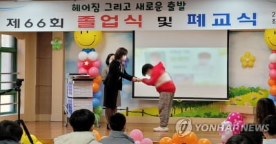 부산 학령인구 20년 새 반토막…68년 좌성초 졸업식이 폐교식