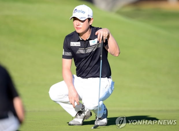 Burns PGA Tour Genesis 2R 5th stroke lead…  Taehoon Kim was eliminated from the cut