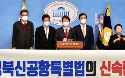 "부산과 똑같이 신공항 세워야"…TK 정치권, 집단행동 개시