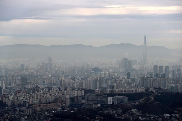 서울 시내 아파트 밀집지역 전경. /뉴스1