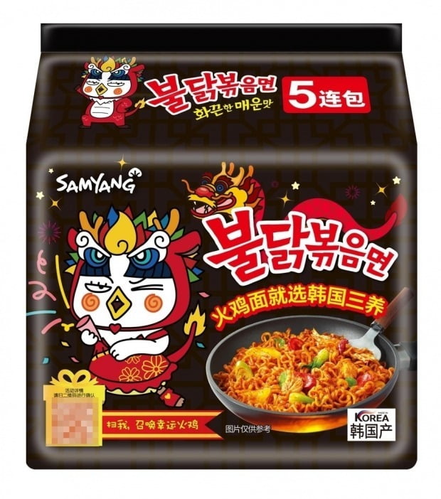 The power of the fire chicken…  Samyang Food’s sales exceeded 600 billion won last year