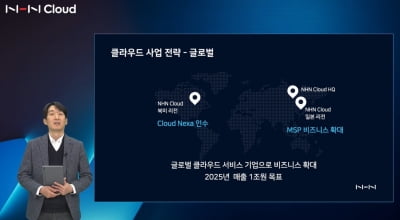 NHN "4년 내 클라우드 매출 1조 목표"