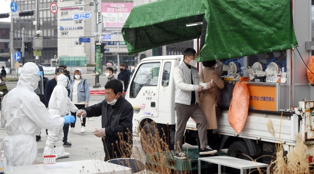 코로나19 주말에도 400명대 확진...꼬리 무는 3차 유행