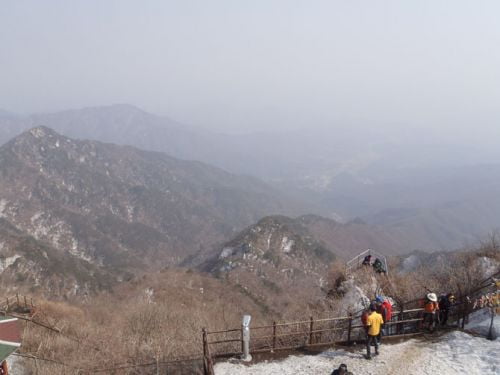 계절이 교차하는 양평 용문산 有感