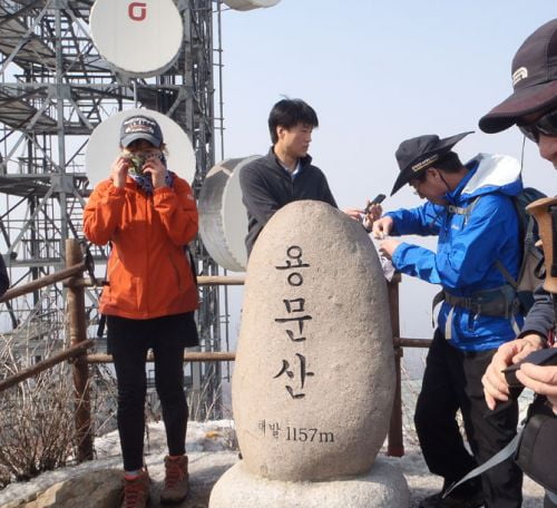 계절이 교차하는 양평 용문산 有感