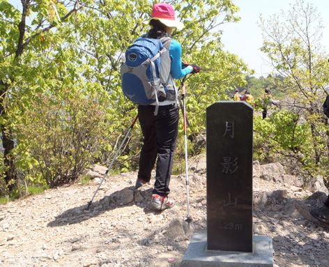 간절기에 찾은 금산 월영산