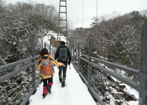 일본 힐링 트레킹...제3신, '귀신의 혀떨림((鬼の舌震)' 계곡을 걷다.