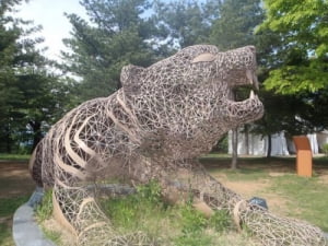 호랑이 울음 우는, 가평 虎鳴山으로