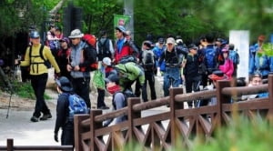 요즘 산에 갈려고 해도 참 많은 것을 생각하게 한다