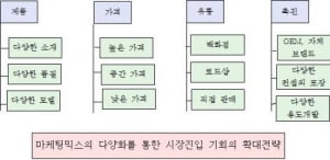 (해외마케팅) 마케팅믹스를 다양화해보자