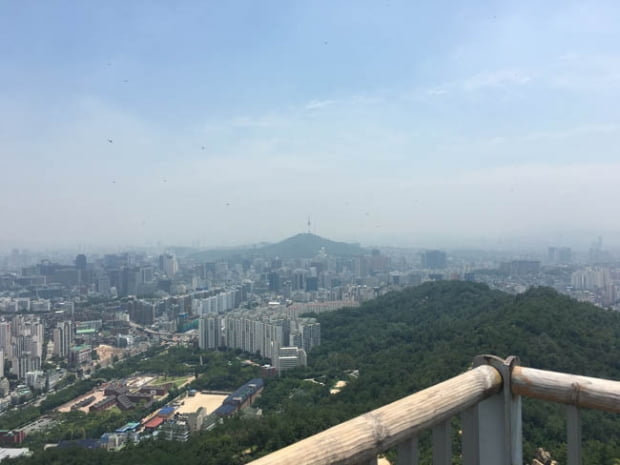 도심 속, 백련산-안산-인왕산을 걷다