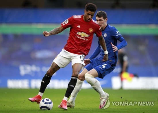 '헛심 공방' 첼시 vs 맨유, 0-0 무승부