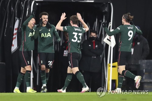 'Son Heung-min's own goal induction' Tottenham leads 1-0 to Fulham (First half ends)