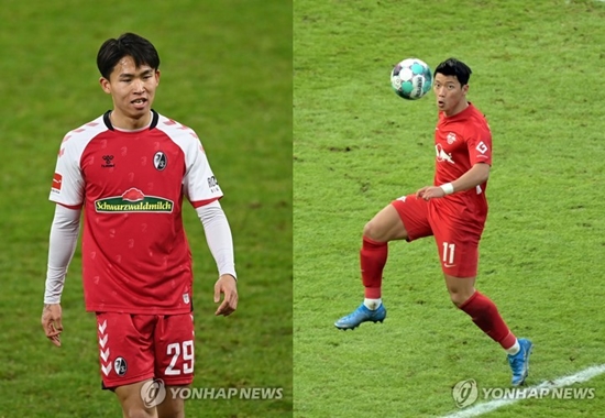 정우영 vs 황희찬, 분데스리가서 첫 코리안 더비