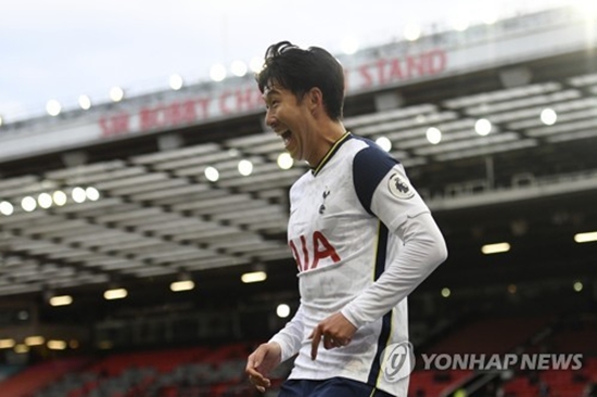 손흥민, 현재까지 시즌 평점 8.5점 '2위'...1위는?