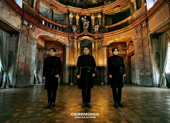 엠씨더맥스, 25일 20주년 기념 앨범 ‘CEREMONIA’ 발매 확정…티저 이미지 공개