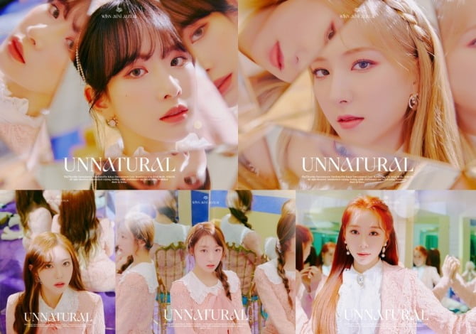 우주소녀 루다X수빈X연정X은서X설아, 새 미니앨범 `UNNATURAL` 두 번째 콘셉트 포토 공개