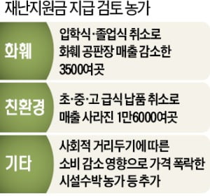 4차 지원금 형평성 논란에…화훼농가 등 2만곳도 포함 추진