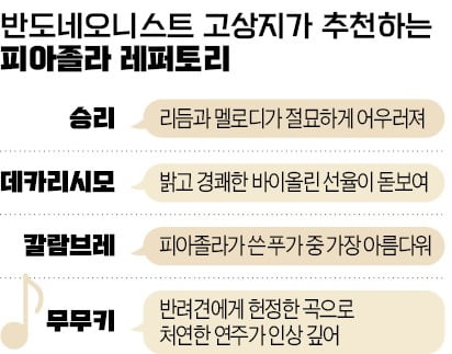 반도네오니스트 고상지 "반도네온은 악마의 악기…연주자에 따라 전혀 다른 곡이 탄생한다"