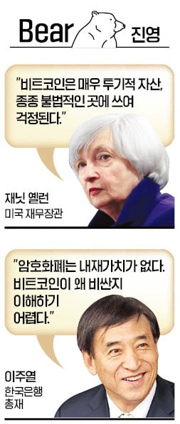 "디지털 金이자 네트워크 혁명" vs "내재가치 없는 튤립 거품"