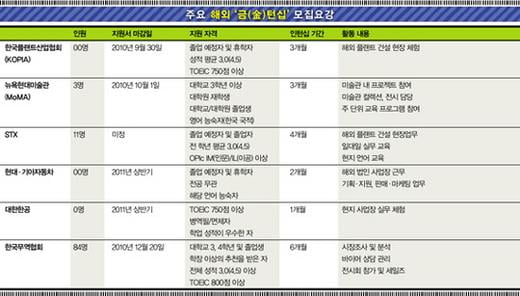 [알짜배기 해외 인턴십 올 가이드] 신이 숨겨둔 해외 '금(金)턴십' 을 찾아서