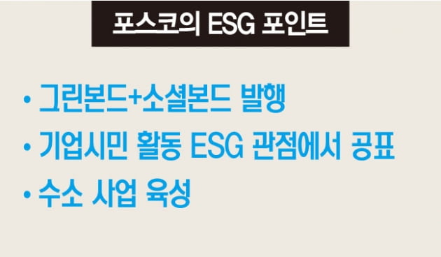 포스코그룹, ESG 채권 발행에 수소 사업 진출까지