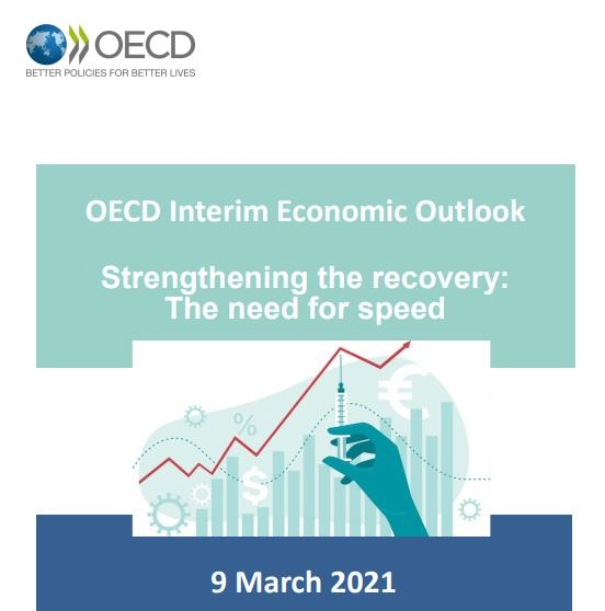 OECD 올해 세계 성장률 5.6%로 상향…백신 보급·변이 출현 관건