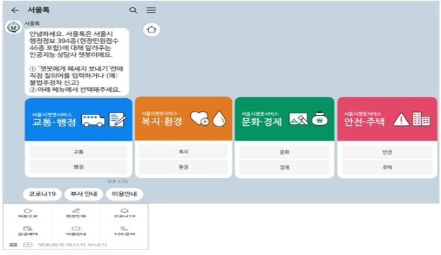 서울시, '서울톡'에 예약기능 신설…7천여개 서비스 가능