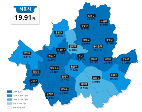 세종·노도강…집값 많이 오른 지역 공시가격은 더 뛴다(종합)