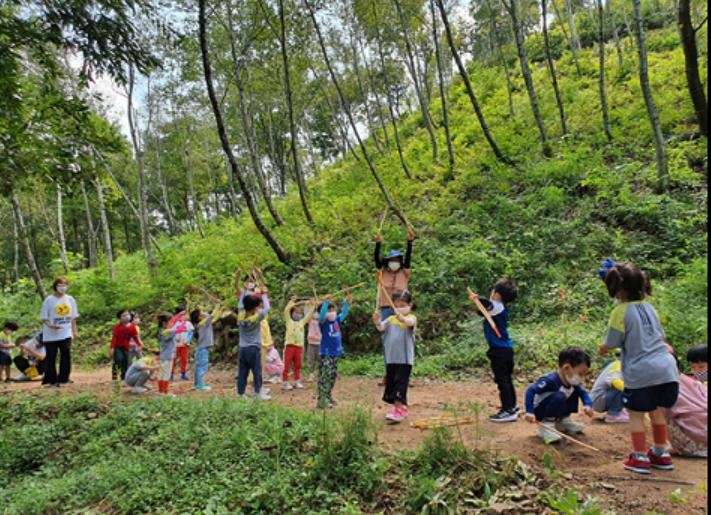 영암국유림관리소, 유아 숲체험 등 산림교육 본격 운영