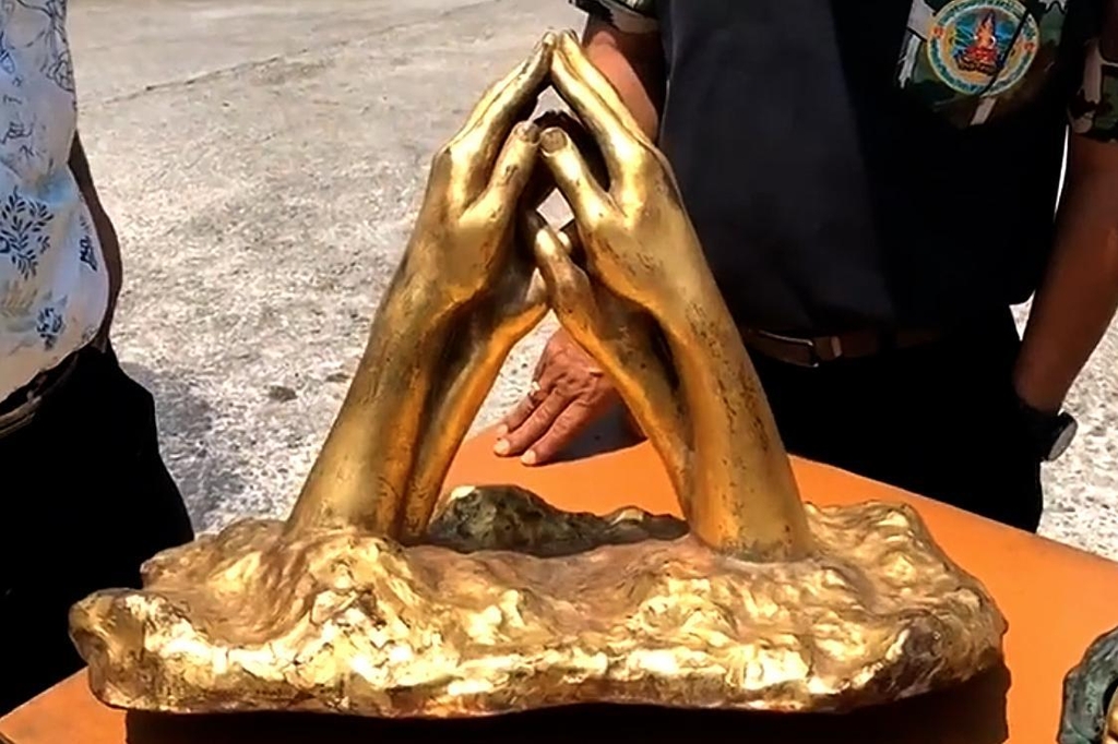 36억원 인도양 쓰나미 희생자 추모조각상…7년만에 태국서 햇빛