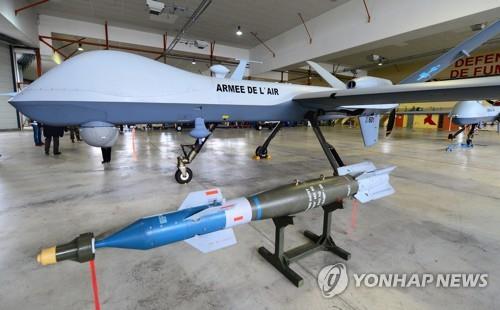 예멘 반군 "미국산 MQ-9 리퍼 드론 격추" 영상 공개