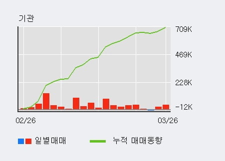 '에이스토리' 52주 신고가 경신, 전일 기관 대량 순매수