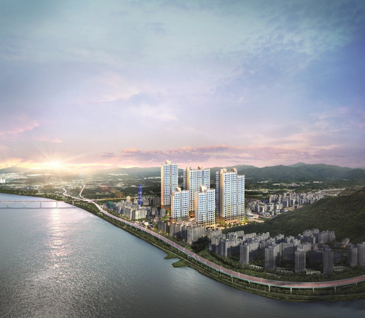 탁월한 강남 접근성... `덕소 강변 라온프라이빗` 4월 분양 주목