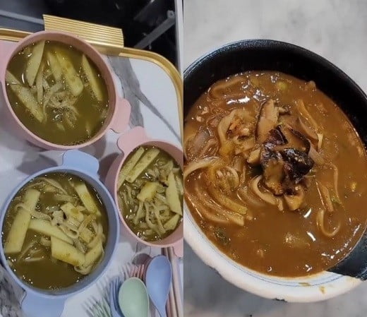 소유진 "주말아침 백종원표 홍합칼국수, 넘 맛있쪄!"