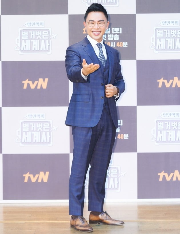 '벌거벗은_세계사'의 설민석/ 사진=tvN 제공