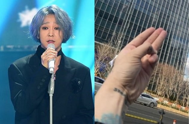 세 손가락 경례 캠페인에 동참한 남태현 /사진=텐아시아 DB, 인스타그램 