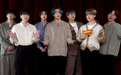 방탄소년단, 美 '2021 키즈 초이스 어워드' 3관왕 [공식]