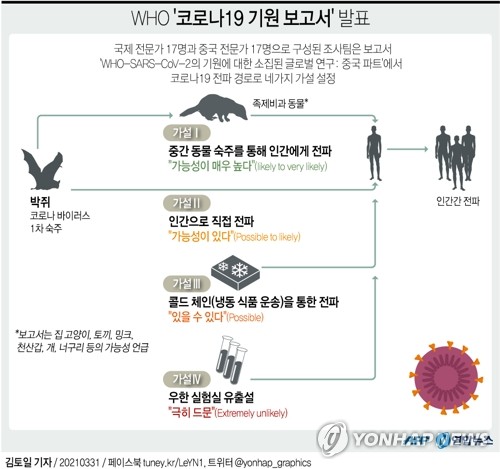 WHO 코로나19 기원보고서 후폭풍 계속…"투명성·접근성 부족"