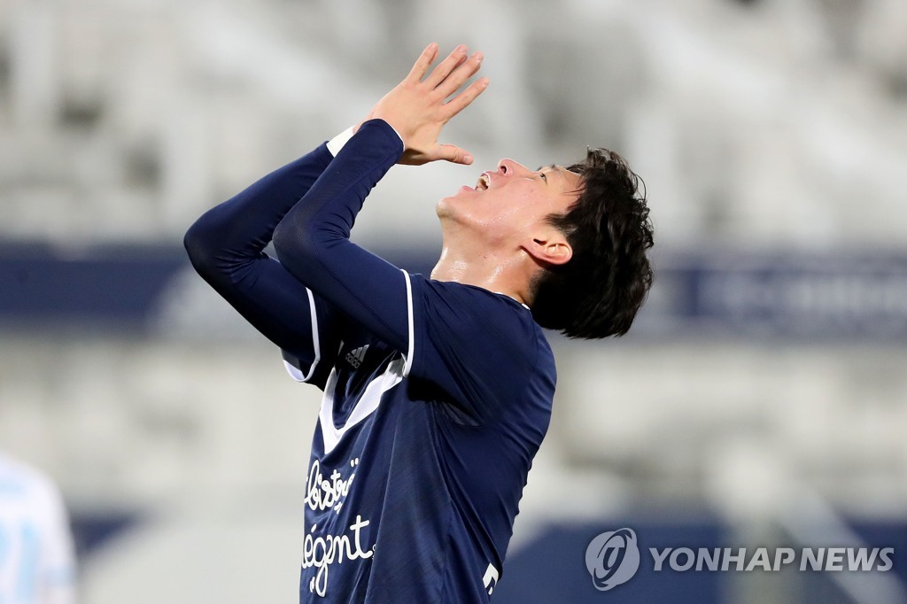 '황의조 65분' 보르도, PSG에 0-1 패…7경기 무승