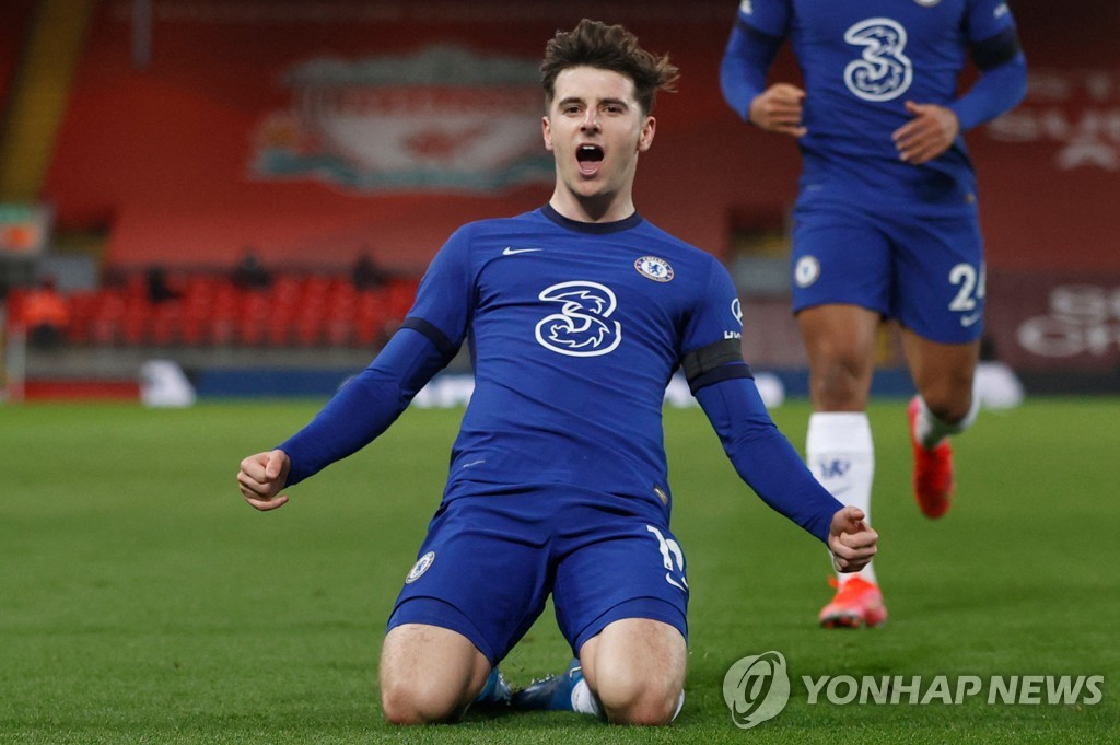 '마운트 결승골' 첼시, 리버풀 1-0 제압…8경기 무패·4위 도약