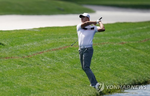 플레이어스 첫날 이븐파 김시우 "샷 나쁘지 않아…퍼트 보완"