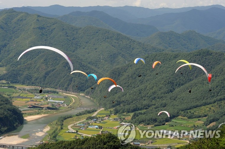 패러글라이딩 명소 평창 장암산 등 8곳에 공공와이파이