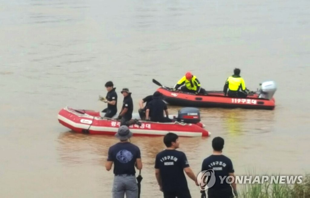 폭우에 광주천변서 실종된 70대 6개월 만에 무안서 발견