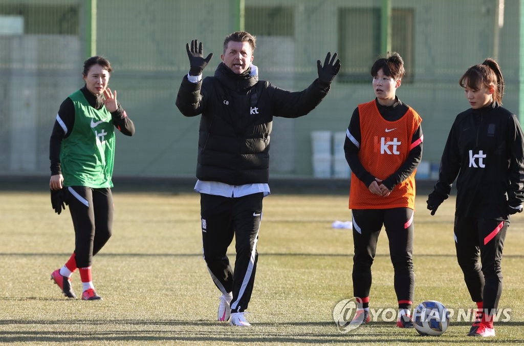 여자축구대표팀 올림픽 PO 앞두고 22일 소집…4월 8일 홈 1차전