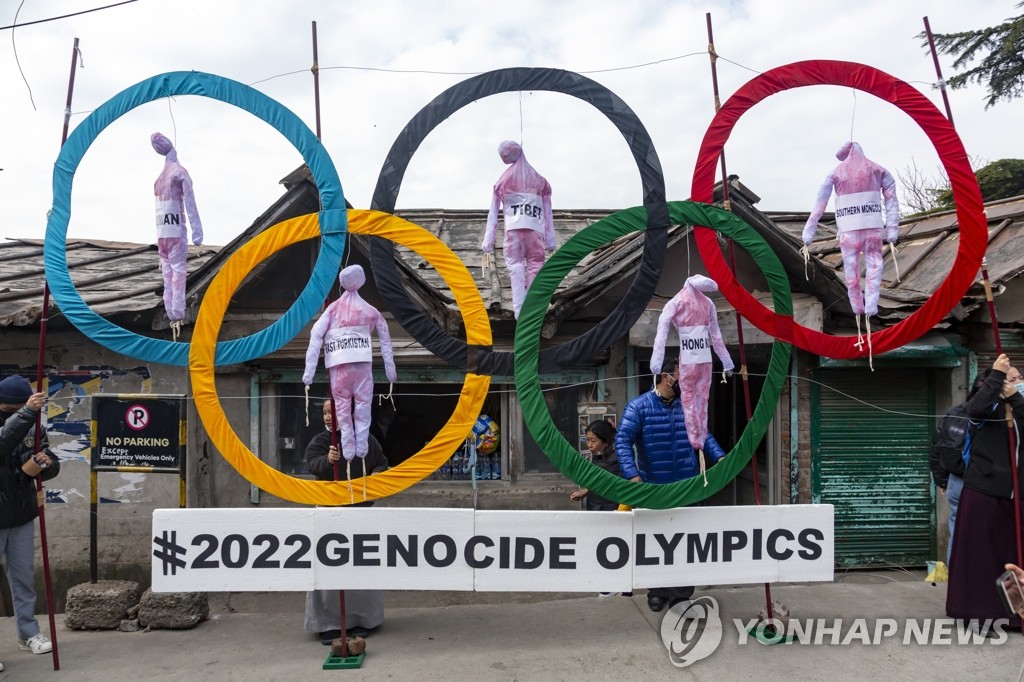 인권단체, IOC 윤리위원장 반기문에 "베이징올림픽 취소" 압박