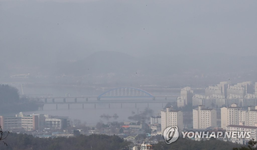 강원 미세먼지 '보통'…영서 내륙 황사 관측